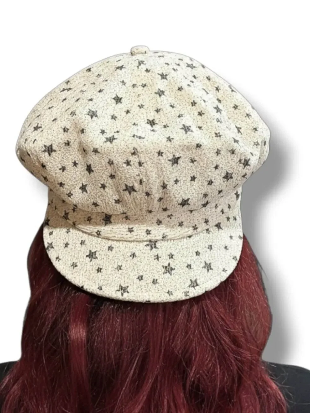 Stars Celestial Stars Corduroy Newsboy Hat OS NWT